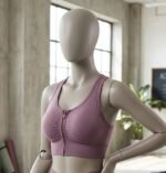 Front zipper Sports Yoga Workout Bras - Image 5