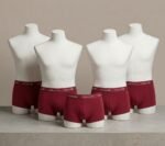 Boxer Shorts 3 Pack for Men's Calvin Hill Solid color Comfortable Boxer Shors UK - Image 3