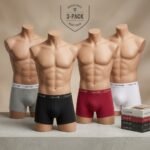 Boxer Shorts 3 Pack for Men's Calvin Hill Solid color Comfortable Boxer Shors UK